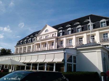 Pracht der Gr&uuml;nderzeit: Das ehemalige Kurhaus von Travem&uuml;nde erstrahlt beim Viewty Smart in altem Glanz
